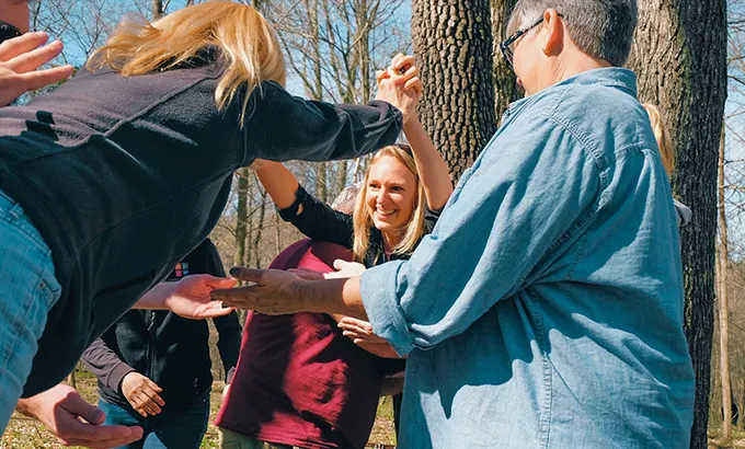 Team building trust activities